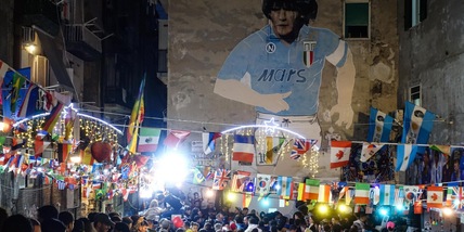 ArgentiNapoli, la festa diventa un inno a Maradona