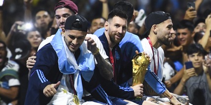 Messi, festa pazzesca