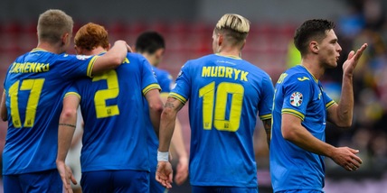 Qualificazioni Euro 2024, l'Ucraina batte la Macedonia del Nord di Elmas