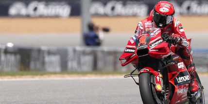 Bagnaia, problema alla frizione in Thailandia: "Se parti male poi è tosta"