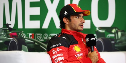 Ferrari, prima fila Sainz in Messico: "Ero più veloce e non capivo perchè"