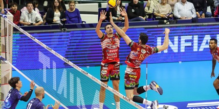 Perugia travolgente, primo cin cin per Catania