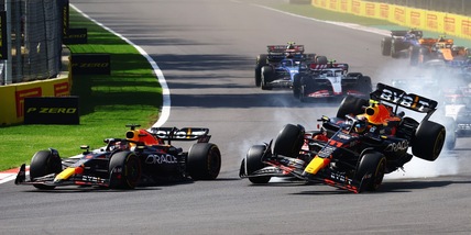 Contatto Leclerc-Perez, paura in Messico: tifoso Ferrari aggredito