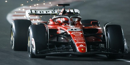 Leclerc deluso a Las Vegas: dategli una Ferrari!