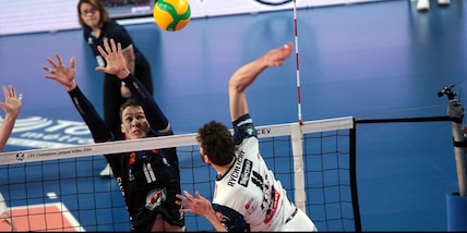 Champions League: Trento fa bottino pieno a Tours