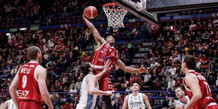 Serie A, Napier trascina l'Olimpia Milano: Cremona travolta 74-51