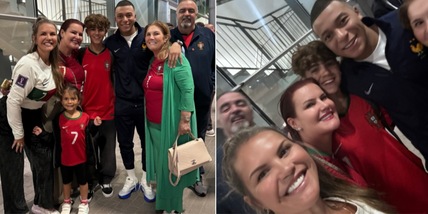 Ronaldo ko con la Francia, ma la sorella pubblica le foto con Mbappé
