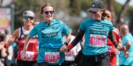 Iscrizioni aperte per la staffetta Run4Rome di Run Rome The Marathon