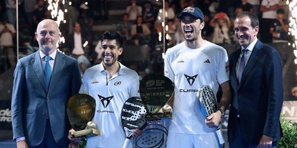 Premier Padel, stagione al giro di boa: dopo Genova comandano Coello-Tapia