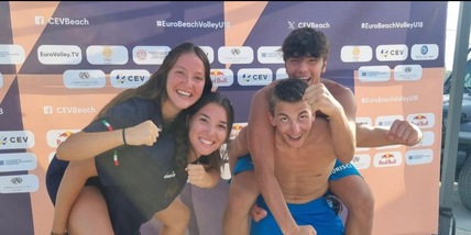 Beach Volley: le coppie azzurre in semifinale agli Europei Under 18