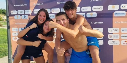 Beach Volley: Iurisci-Zoeschg campioni d’Europa Under 18