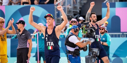 Olimpiadi: impresa di Nicolai/Cottafava, battuti Ahman/Hellvig