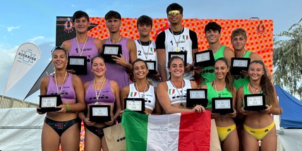 Beach Volley: Nika/Toppetti e Iurisci/Marini campioni d'Italia U 20