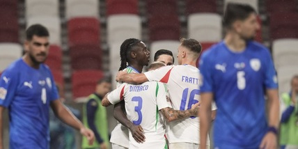 L’Italia vince anche con Israele: Frattesi e Kean a segno, Spalletti a punteggio pieno. Rivivi la diretta