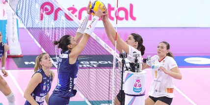 Milano regola Roma in tre set