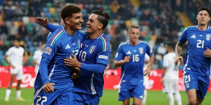 L'Italia batte Israele, una notte da ricordare per Di Lorenzo. Rivivi la diretta