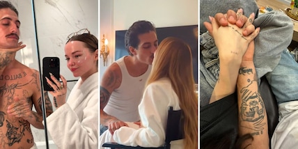 Dove Cameron e il messaggio d'amore per Damiano dei Maneskin per il primo anniversario