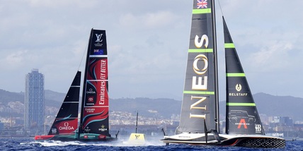 America's Cup a un passo: New Zealand batte due volte Ineos Britannia