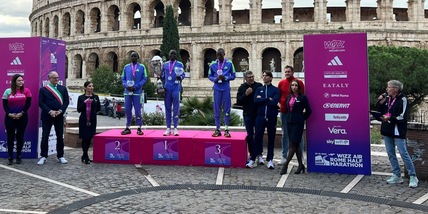 Mezza maratona Roma, trionfano i keniani Wafula e Sang