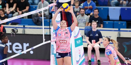 Novara sbanca Milano, Conegliano vince a Roma, prima vittoria per Talmassons