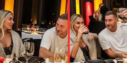 Totti e Noemi, sguardi innamorati all'EA7 World Legends Padel Tour: i dettagli