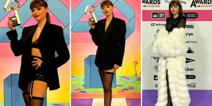 Annalisa vince in Spagna in reggicalze: è il Fenomeno europeo dell'anno