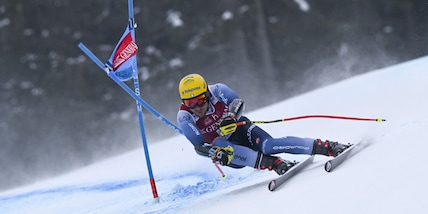 Mattia Casse trionfa a sorpresa nel SuperG della Saslong in Val Gardena
