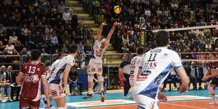 Grottazzolina lascia l'ultimo posto, vincono Perugia Civitanova e Trento