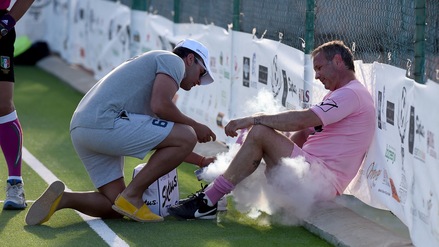 Mihajlovic vince ma s’infortuna a calcetto in Costa Smeralda