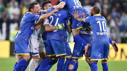 Frosinone, festa a Torino: Blanchard regala il primo punto in A