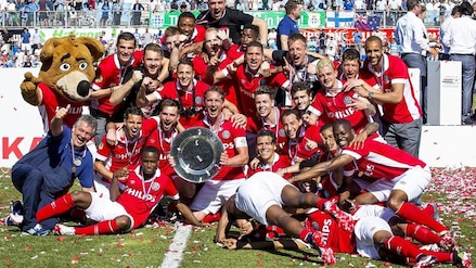 Eredivisie, la festa del Psv Eindhoven: nuovo campione d'Olanda