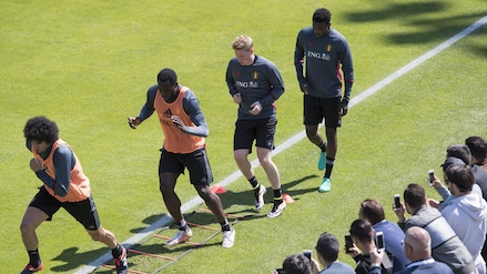 Euro 2016, il Belgio al lavoro: Nainggolan ancora a parte