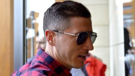 Lewandowski con la nazionale polacca: che stile!