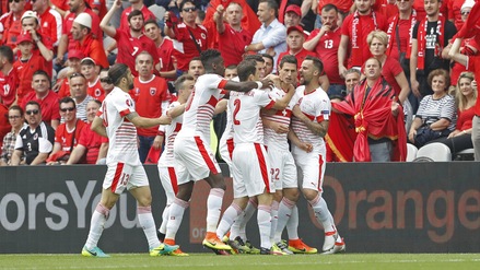 Euro 2016, Albania-Svizzera 0-1: Schar rovina la festa a De Biasi