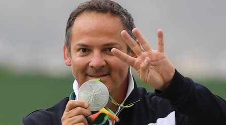 Tiro a volo, Pellielo d'argento: è la sua quarta medaglia olimpica