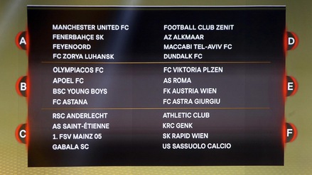 Europa League, i sorteggi: la Roma con il Viktoria Plzen, l'Inter trova lo Sparta Praga