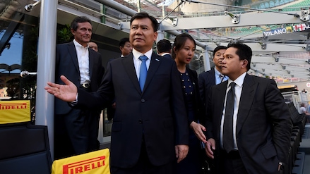 Inter, il Suning a San Siro. Thohir fa gli onori di casa