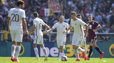 Serie A Torino-Roma 3-1: Totti fa 250 in A ma stavolta non basta