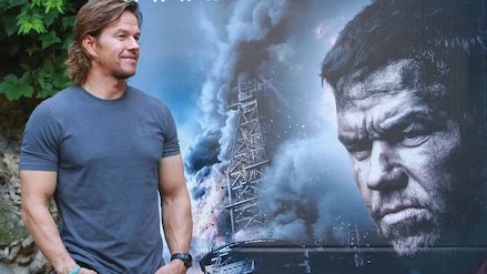 Mark Wahlberg a Roma presenta il suo film "Deepwater Horizon"