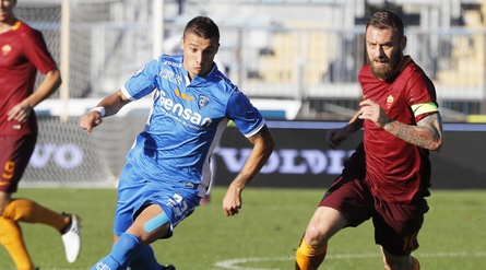 Empoli-Roma 0-0: la Roma si sveglia tardi e la Juventus se ne va