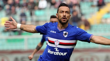 Palermo-Sampdoria 1-1: Quagliarella beffa Lopez al 90'