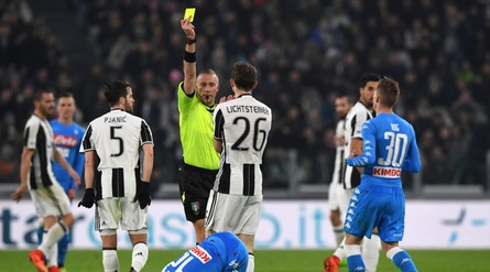 Moviola, corretti i due rigori alla Juve ma su Albiol il contatto c’è