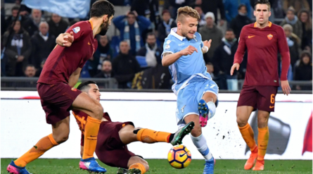 Lazio-Roma, la moviola: il gol annullato a Immobile era fuorigioco