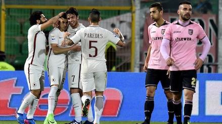 Palermo-Roma 0-3: Spalletti torna a sorridere