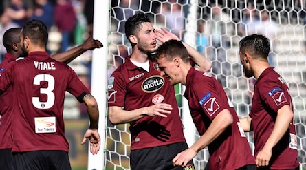 Salernitana-Ascoli 2-0: in rete Sprocati e Bernardini