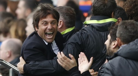 Il Chelsea travolge l'Everton, Conte è incontenibile!