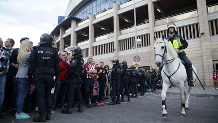 Champions League, scontri prima del derby di Madrid