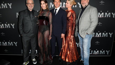 La Mummia, le foto della presentazione del primo film della Dark Universe