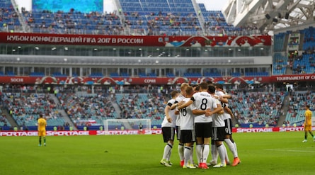 Confederations Cup: Australia-Germania 2-3, le immagini della partita