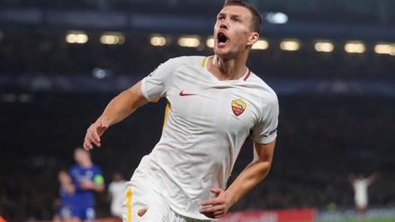 Chelsea-Roma 3-3: Dzeko show, che doppietta!